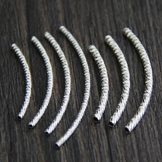 100% 925 Silver Beads Sterling Tube Beads DIY Bracelet Beads Jewelry Accessorries
100% 925 Silver Beads Sterling Tube Beads DIY Bracelet Beads Jewelry Accessorries
