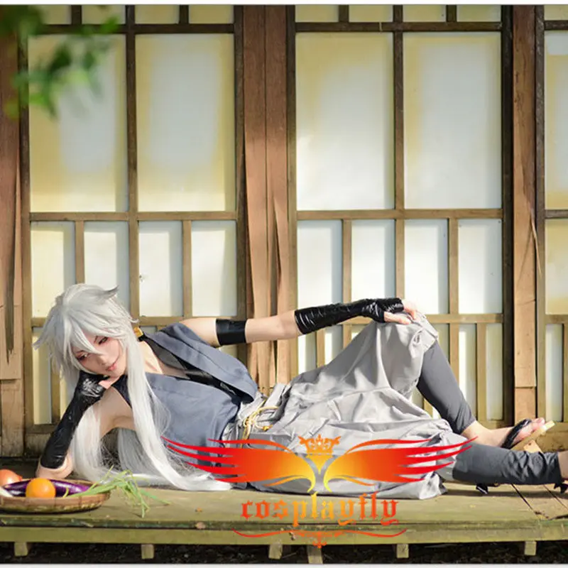 Горячая Webgame Touken Ranbu Kogitsunemaru косплей костюм на заказ кимоно без рукавов Топ куртка