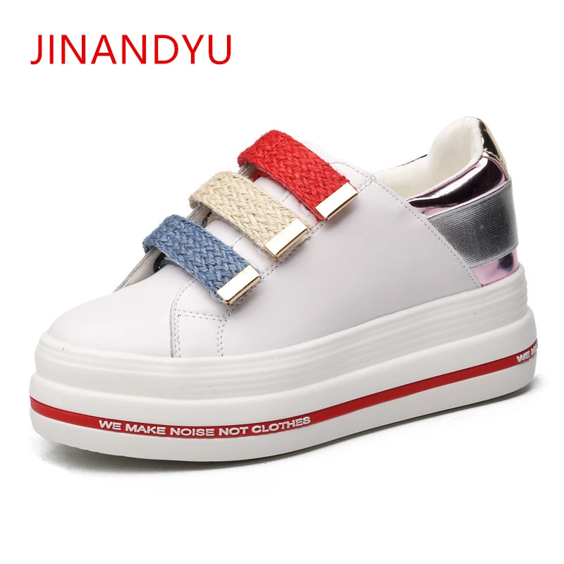Casual White Shoes Women Brand high Platform Sneakers Lady Real Leather chaussure Female footware Breathable New Womens Trainers
Casual White Shoes Women Brand high Platform Sneakers Lady Real Leather chaussure Female footware Breathable New Womens Trainers