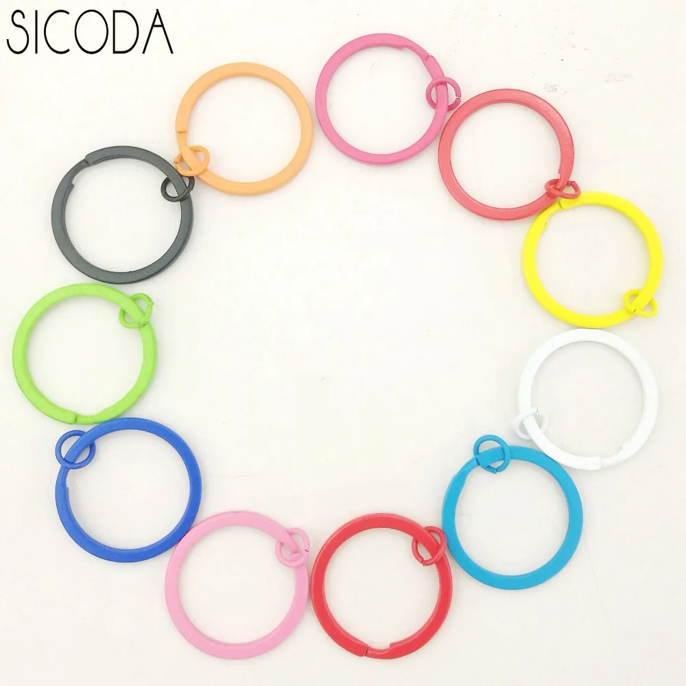 SICODA 30pcs multi colors DIY round keyrings 30mm metal painting rings candy color
SICODA 30pcs multi colors DIY round keyrings 30mm metal painting rings candy color