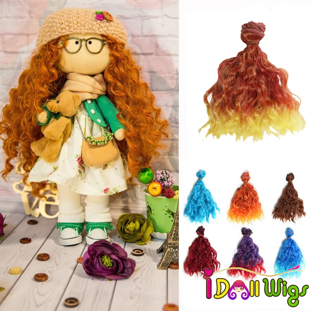1PC 15*100cm Water Wavy Doll Hair Wefts for Sewing BJD/SD/Blyth/Pullip Doll Wigs Colors Pieces for Choice
1PC 15*100cm Water Wavy Doll Hair Wefts for Sewing BJD/SD/Blyth/Pullip Doll Wigs Colors Pieces for Choice
