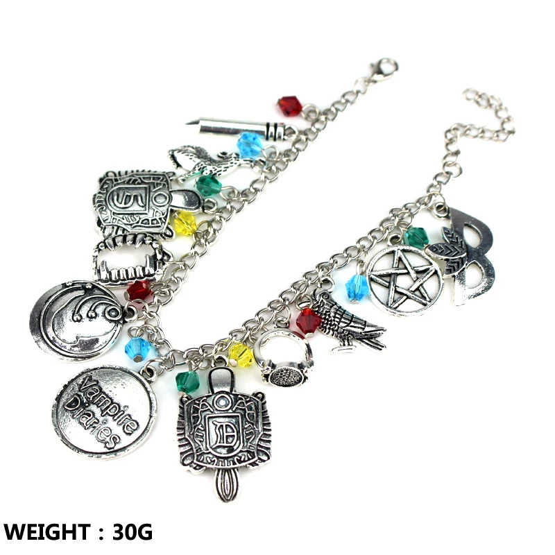 Fashion Anime Charm Prop Costume Bracelets Movie 221B Sherlock Vampire Diaries Bangles Cosplay Gifts Jewelry | Украшения и