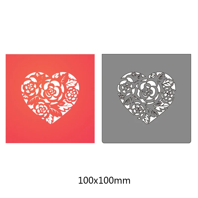 flower heart Metal Cutting Dies for DIY Scrapbooking Embossing heart Stencil Paper Cards album Crafts Diecuts New design
flower heart Metal Cutting Dies for DIY Scrapbooking Embossing heart Stencil Paper Cards album Crafts Diecuts New design