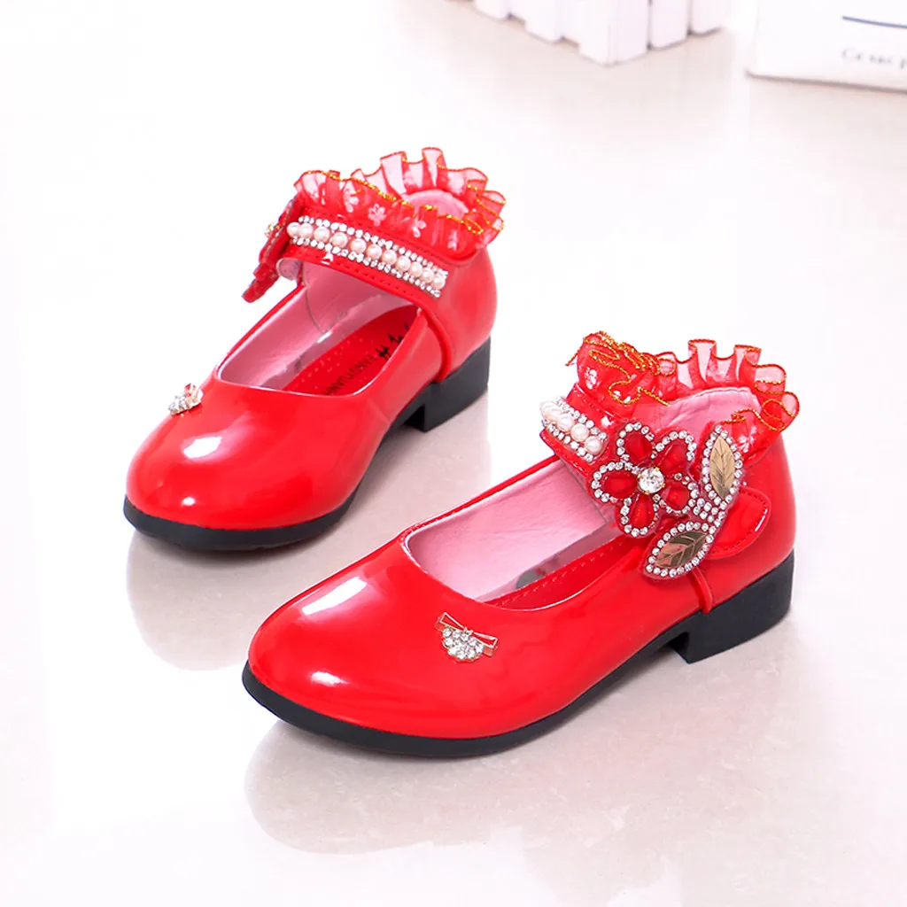 SAGACE Toddler Children Shoes Girl Princess Flowers Crystal Pearl Dance Single Shoes Sandals Autumn Spring Girl Shoes For Kids
SAGACE Toddler Children Shoes Girl Princess Flowers Crystal Pearl Dance Single Shoes Sandals Autumn Spring Girl Shoes For Kids
