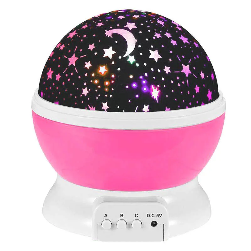 LED Rotating Star Projector Lighting Moon Starry Sky Children Baby Night Sleep Light Battery Emergency Projection Lamp
LED Rotating Star Projector Lighting Moon Starry Sky Children Baby Night Sleep Light Battery Emergency Projection Lamp