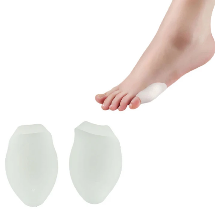 2Pcs Toe Protectors For Treatment Silicone Gel Toe Separators Spacers Straightener -35