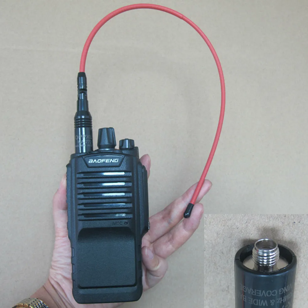 OPPXUN OPX-772 red SMA-F SMA VHF/UHF 144/430MHz antenna for baofeng puxing wouxun for kenwood TYT HYT raiods
OPPXUN OPX-772 red SMA-F SMA VHF/UHF 144/430MHz antenna for baofeng puxing wouxun for kenwood TYT HYT raiods