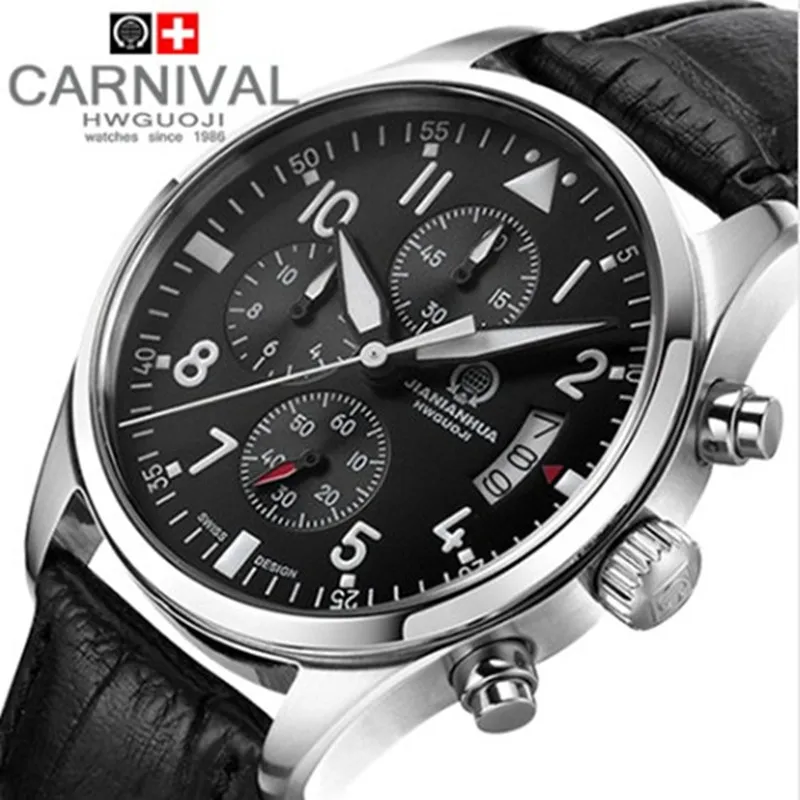 Chronograph luminous military diving running sport full steel men stop watch genuine leather strap luxury brand watches sapphire
Chronograph luminous military diving running sport full steel men stop watch genuine leather strap luxury brand watches sapphire
