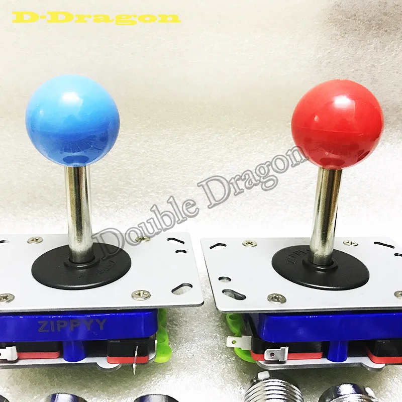 2Pcs/lot Classic 2/4/8 Way Arcade Stick PacMan Game Ball Pick a Color Zippy Joystick 10 Colors Top Available | Спорт и развлечения