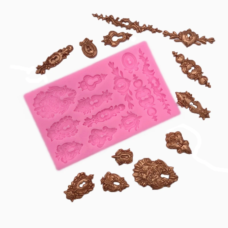 European Totem Fondant Cake Silicone Mold Chocolate Candy Molds Pastry Biscuits Mould Baking Cake Wedding Decoration Tools
European Totem Fondant Cake Silicone Mold Chocolate Candy Molds Pastry Biscuits Mould Baking Cake Wedding Decoration Tools