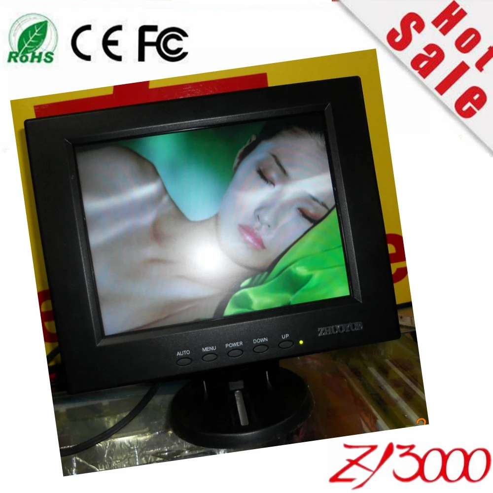 Гарантия 1 год 12 дюймов 4:3 1024*768 VGA dc12v вход дешевый 4 провода USB резистивный