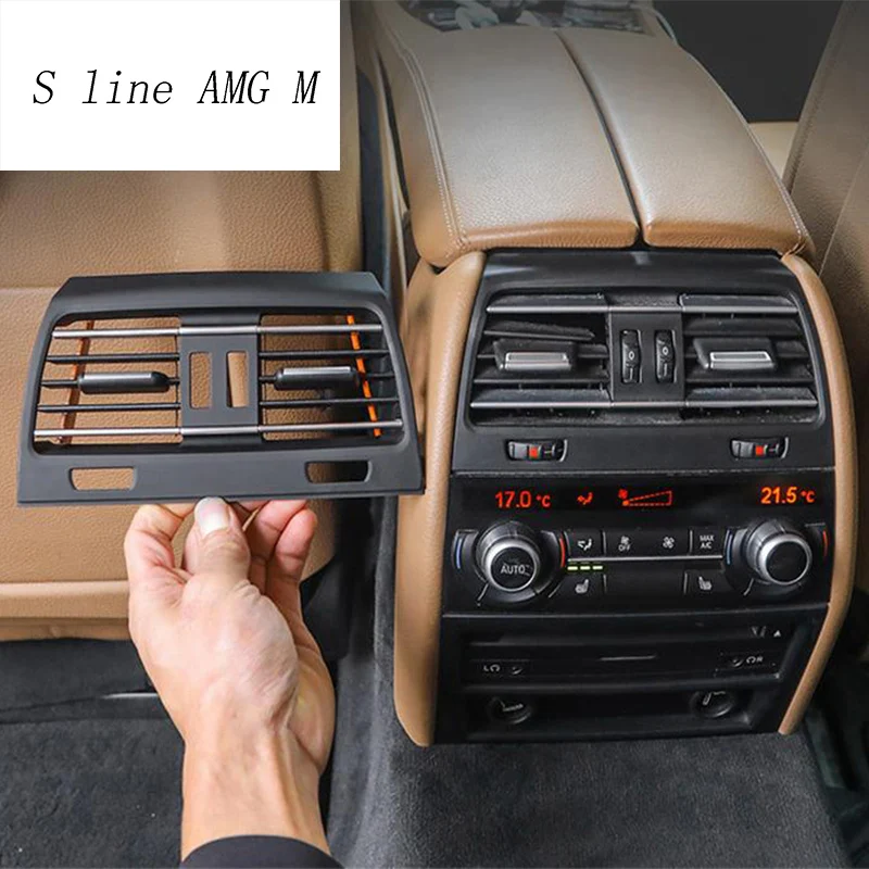 Car styling Interior Back row Air Conditioner Outlet Decoration Cover For BMW 7 Series F01 F02 Material improve Auto Accessories
Car styling Interior Back row Air Conditioner Outlet Decoration Cover For BMW 7 Series F01 F02 Material improve Auto Accessories