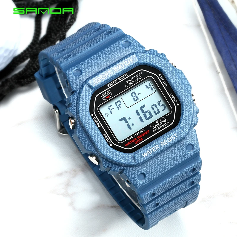Luxury Women Men Digital Sport Watch Waterproof Stopwatch Sports Bracelet Fashion Outdoor Wristwatch Top brand SANDA Watches
Luxury Women Men Digital Sport Watch Waterproof Stopwatch Sports Bracelet Fashion Outdoor Wristwatch Top brand SANDA Watches
