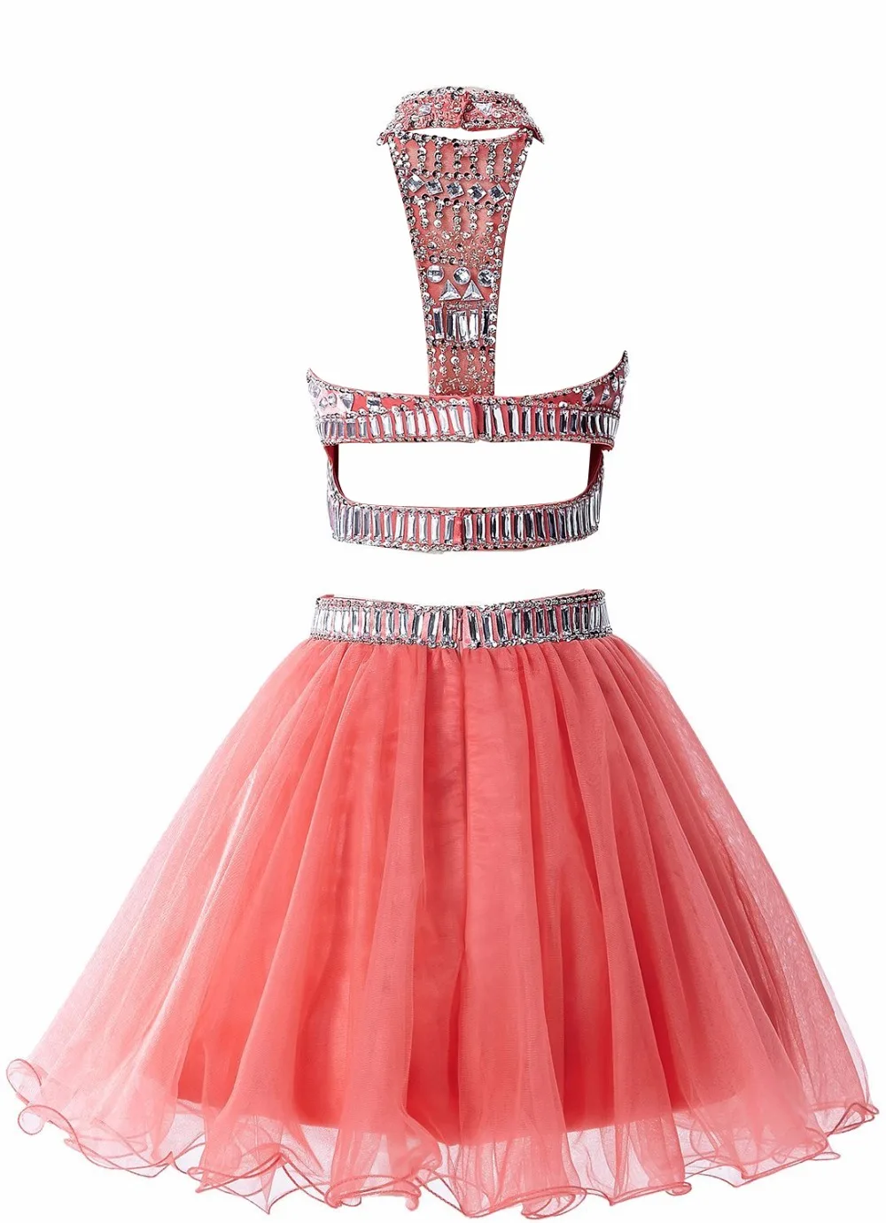 beading short 2 piece prom dresses 2017 waist split evening gowns new styles custom make size 0
beading short 2 piece prom dresses 2017 waist split evening gowns new styles custom make size 0
