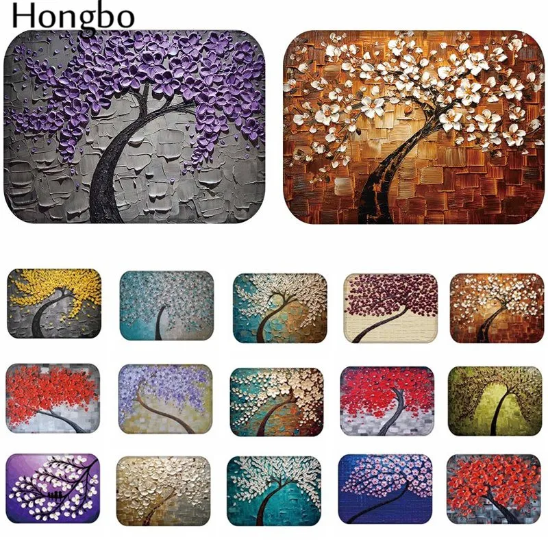 Hongbo 3D Vivid Tree Oil Painting Carpet Anti-slip Floor Mat Rug For Bathroom Kitchen Outdoor Rugs Front Door Mat
Hongbo 3D Vivid Tree Oil Painting Carpet Anti-slip Floor Mat Rug For Bathroom Kitchen Outdoor Rugs Front Door Mat
