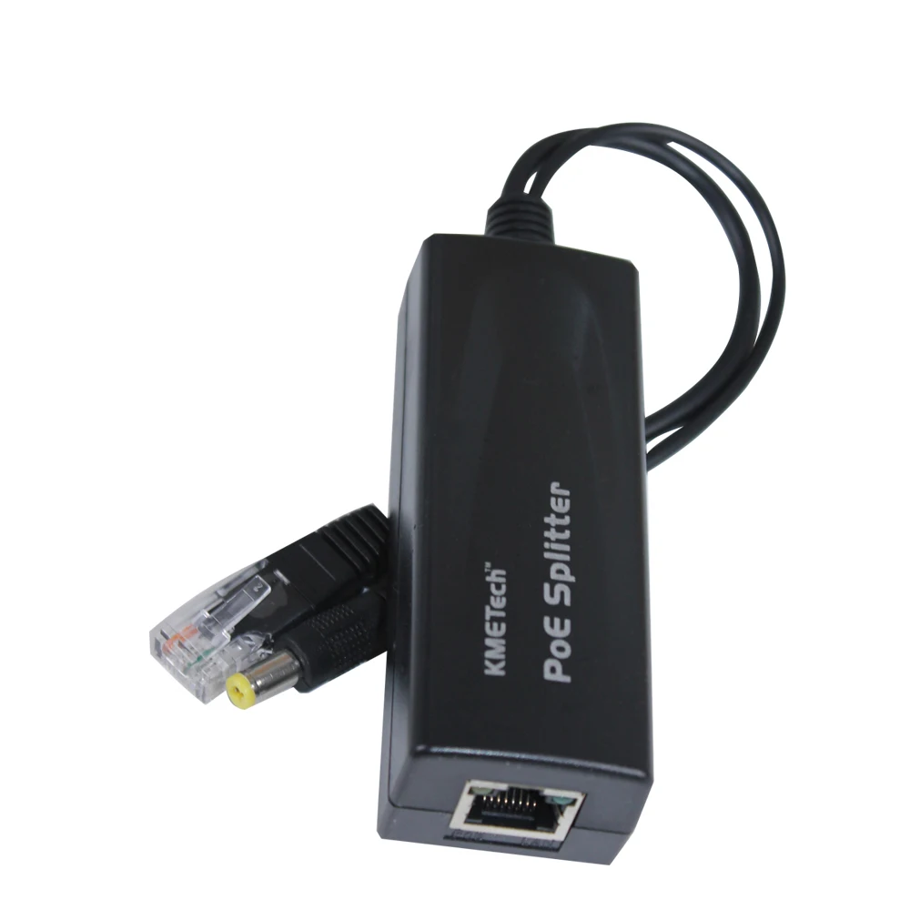Мощность Over Ethernet пассивный сплиттер poe инжектор для видеонаблюдения Камера 12 В 1A