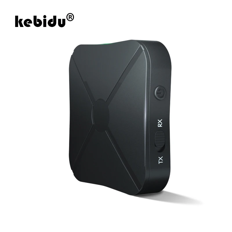 Kebidu 2 в 1 Bluetooth V4.2 передатчик и приемник беспроводной аудио адаптер Aux 3 5 мм A2DP плеер