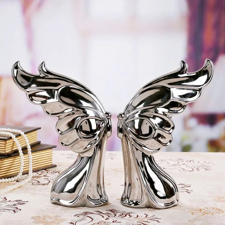 silver ceramic butterfly home decor crafts room decoration ceramic handicraft ornament porcelain figurines wedding decorations
silver ceramic butterfly home decor crafts room decoration ceramic handicraft ornament porcelain figurines wedding decorations