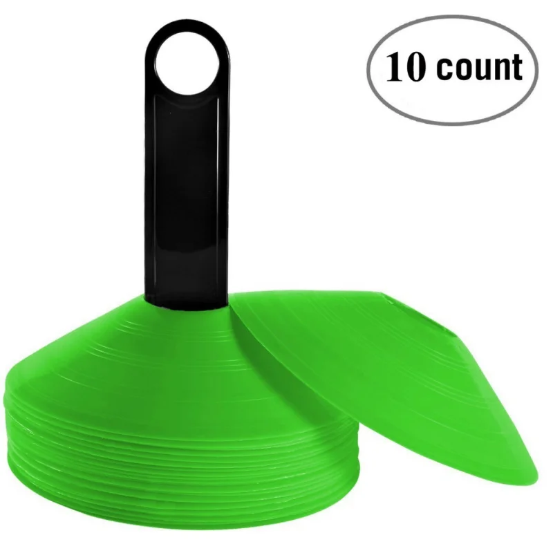 10pcs/Set Cones Environmental Marker Discs Soccer Football Training Tools Football Sports Entertainment Accessories Tools