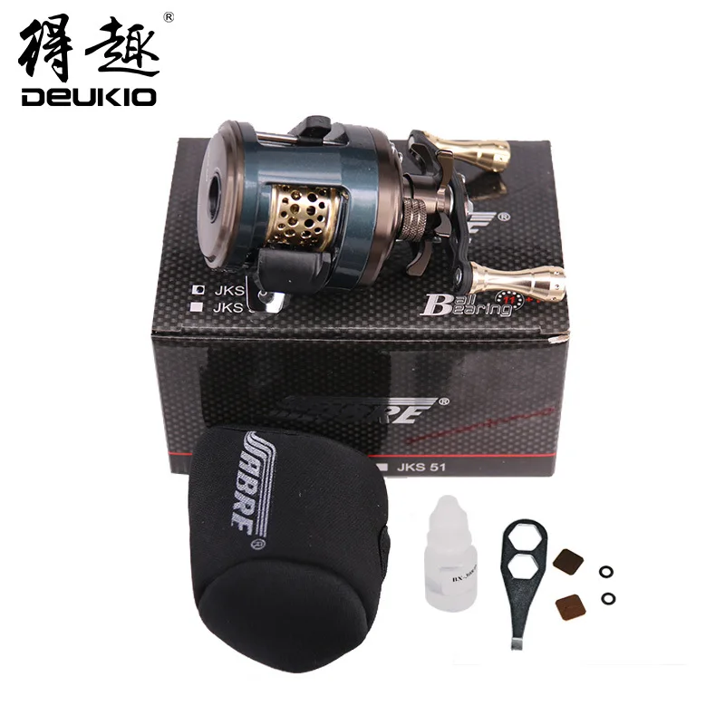 DEUKIO Fishing Reel JKS Bait Casting 12BB 6.2:1 Gear Ratio Lure Baitcast Reels Drum Wheels Fishing Accessories Pesca
DEUKIO Fishing Reel JKS Bait Casting 12BB 6.2:1 Gear Ratio Lure Baitcast Reels Drum Wheels Fishing Accessories Pesca