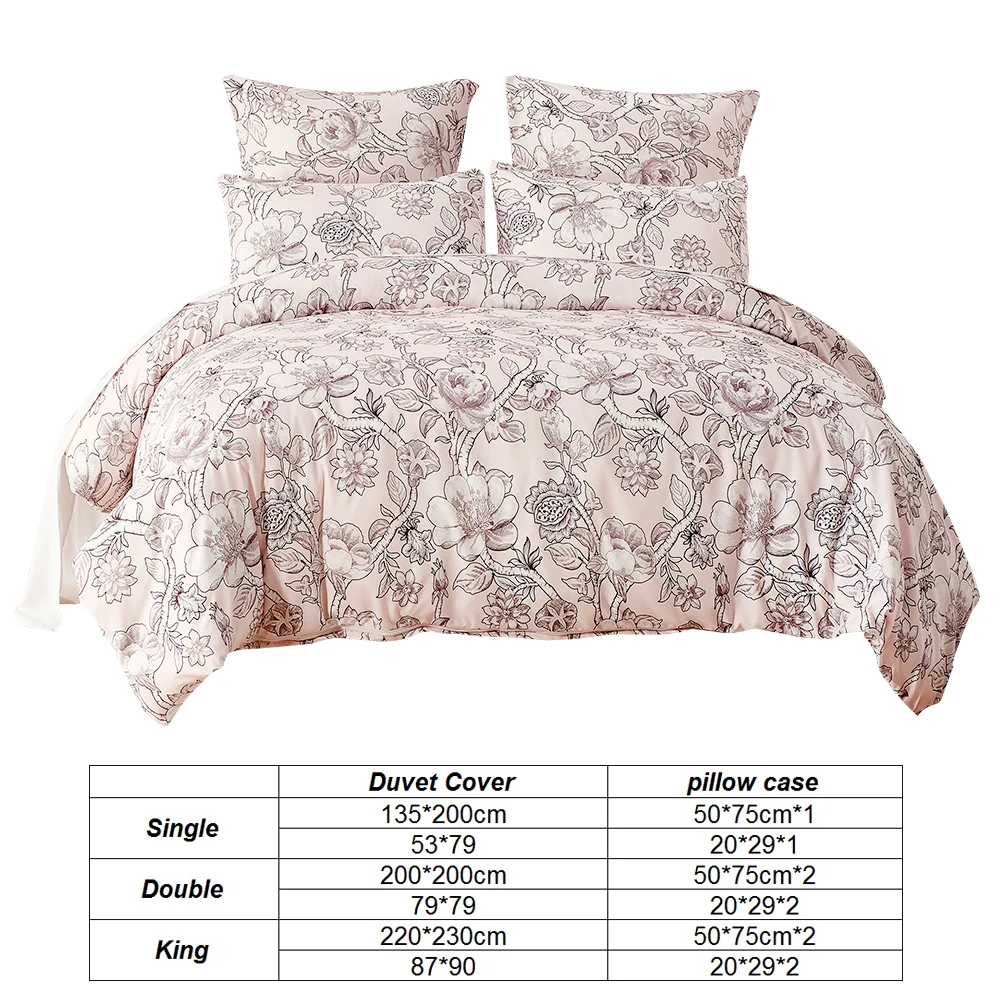 2/3pc Bedding Sets Size for Twin Full Queen king Home Hotel Bed Linen Bed Sheets Duvet Cover Set
2/3pc Bedding Sets Size for Twin Full Queen king Home Hotel Bed Linen Bed Sheets Duvet Cover Set