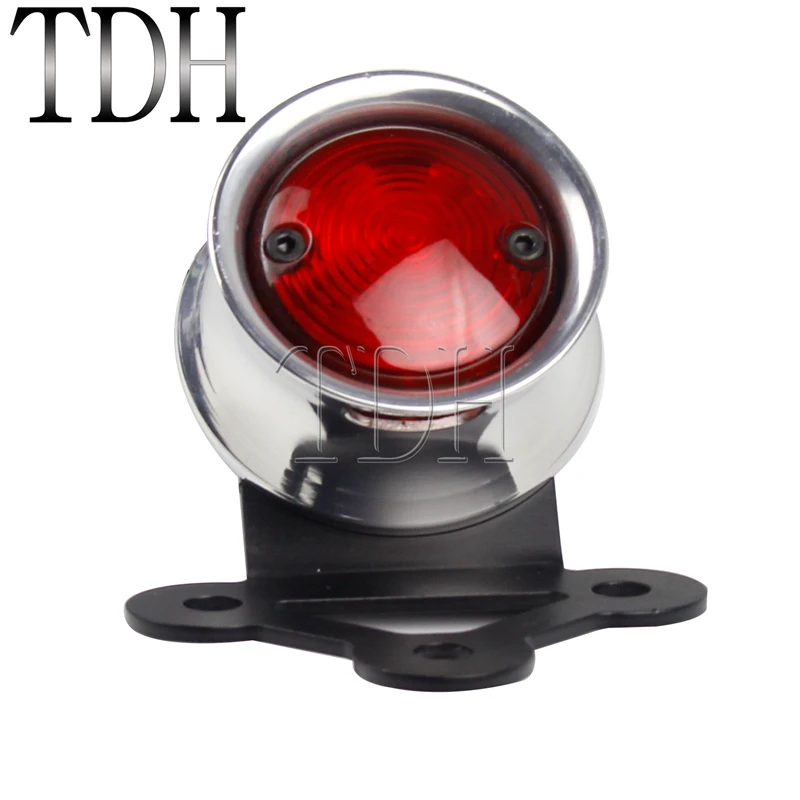 12V Motorcycle Chrome LED Taillight Tail Lamp Brake Stop Lamp License Plate Light Bracket For Harley Chopper Cafe Racer Bobber
12V Motorcycle Chrome LED Taillight Tail Lamp Brake Stop Lamp License Plate Light Bracket For Harley Chopper Cafe Racer Bobber