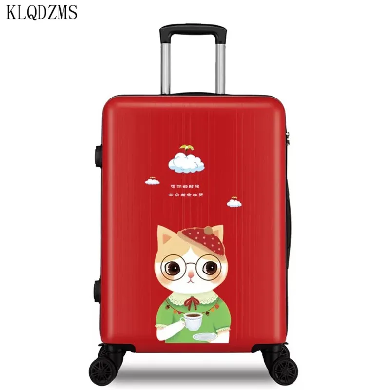 KLQDZMS 20/22/24/26inch fashion cartoon ABS+ PC rolling luggage girls travel suitcase men trolley bag on wheels
KLQDZMS 20/22/24/26inch fashion cartoon ABS+ PC rolling luggage girls travel suitcase men trolley bag on wheels