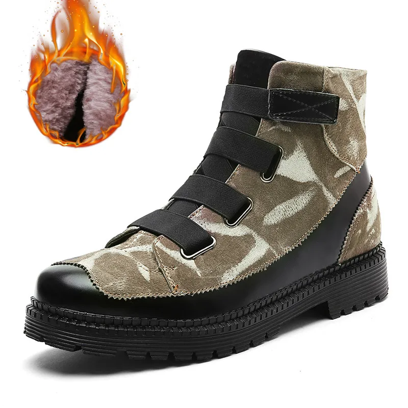 Handmade Leather Men Snow Boots Fashion Designer Lace Up Men Ankle Boots Keep Warm Men Casual Shoes Winter Flats Men Boots 988
Handmade Leather Men Snow Boots Fashion Designer Lace Up Men Ankle Boots Keep Warm Men Casual Shoes Winter Flats Men Boots 988