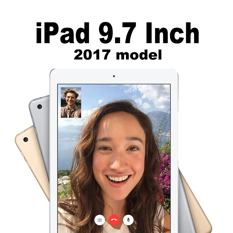 Apple iPad 9.7 дюймов 2017 Модель Таблица Wi-Fi Сотовый 32 Г 128 Retina display 64bit A9 чип 10 час тесто