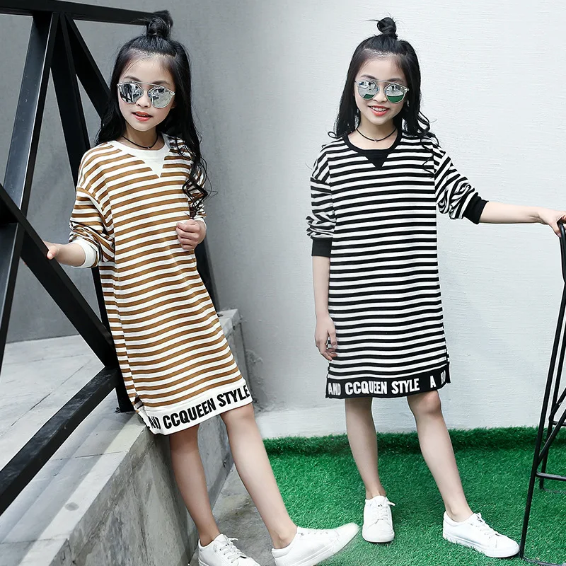 2020 New Children T-shirts for Girls Long Sleeve Stripe Cotton Tops Fall Girls Tees Kids O-neck Tshirts Teenager Bottoming Shirt
2020 New Children T-shirts for Girls Long Sleeve Stripe Cotton Tops Fall Girls Tees Kids O-neck Tshirts Teenager Bottoming Shirt