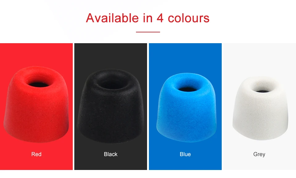 AK TRN 3Pair(6pcs) 5mm L/M/S size Noise Isolating Memory Foam Ear Tip Ear Foam Eartips For In Ear Earphone Earbud Headset V90S
AK TRN 3Pair(6pcs) 5mm L/M/S size Noise Isolating Memory Foam Ear Tip Ear Foam Eartips For In Ear Earphone Earbud Headset V90S