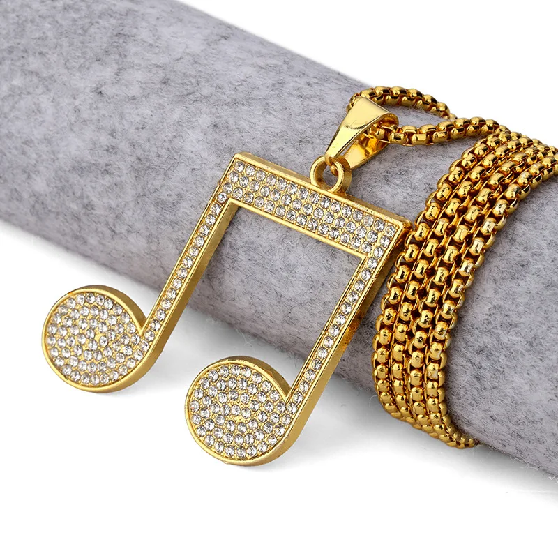 Alloy Rhinestone Music Pendant Bling Bling Necklace Crystal Pendant Rock DJ Hip Hop Jewelry for Men Women Drop Shipping
Alloy Rhinestone Music Pendant Bling Bling Necklace Crystal Pendant Rock DJ Hip Hop Jewelry for Men Women Drop Shipping