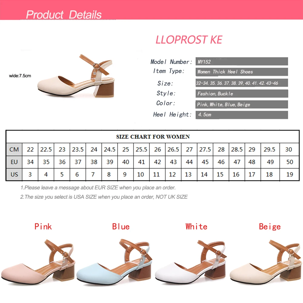 LLOPROST KE New 2018 Platform Sandals For Women Summer Shoes Thick Heel Med Heels Sandals Women Shoes Platform Size 32-46 MY152
LLOPROST KE New 2018 Platform Sandals For Women Summer Shoes Thick Heel Med Heels Sandals Women Shoes Platform Size 32-46 MY152