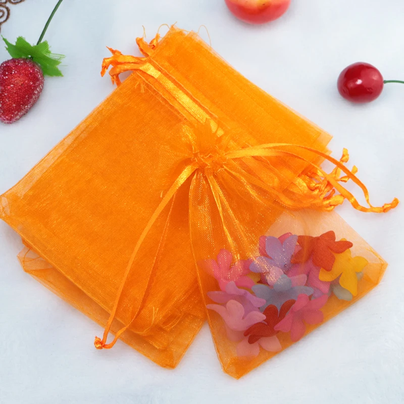 Wholesale 500pcs/lot 5x7cm Organza Bag Mini Orange Wedding Party Favor Gift Charms Jewelry Packaging Bags Cute Gift Bag Pouches
Wholesale 500pcs/lot 5x7cm Organza Bag Mini Orange Wedding Party Favor Gift Charms Jewelry Packaging Bags Cute Gift Bag Pouches