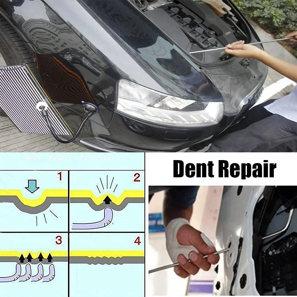 WHDZ AUTO TOOLS PAINTLESS DENT REPAIR SET - RODS DENT HAMMER GULE GUN LINE BOARD CAR REPAIR KITS WITH REPAIR WEDGE
WHDZ AUTO TOOLS PAINTLESS DENT REPAIR SET - RODS DENT HAMMER GULE GUN LINE BOARD CAR REPAIR KITS WITH REPAIR WEDGE