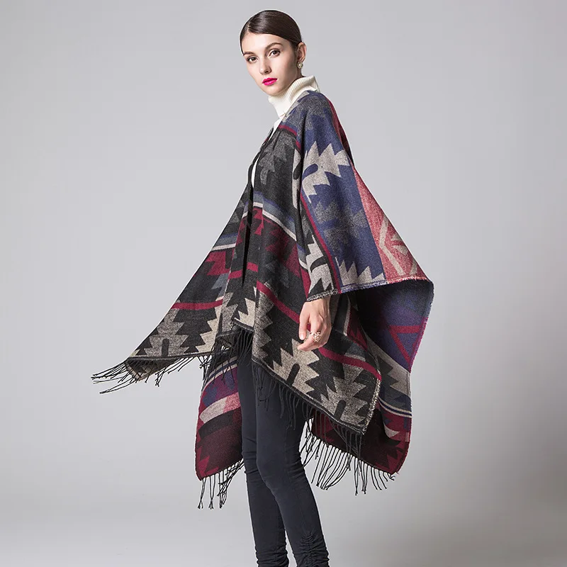 From India Ethnic Style Geometric Winter Women Scarf Warm Split Poncho Cap Tassel Acrylic Air Conditioning Shawl M183
From India Ethnic Style Geometric Winter Women Scarf Warm Split Poncho Cap Tassel Acrylic Air Conditioning Shawl M183