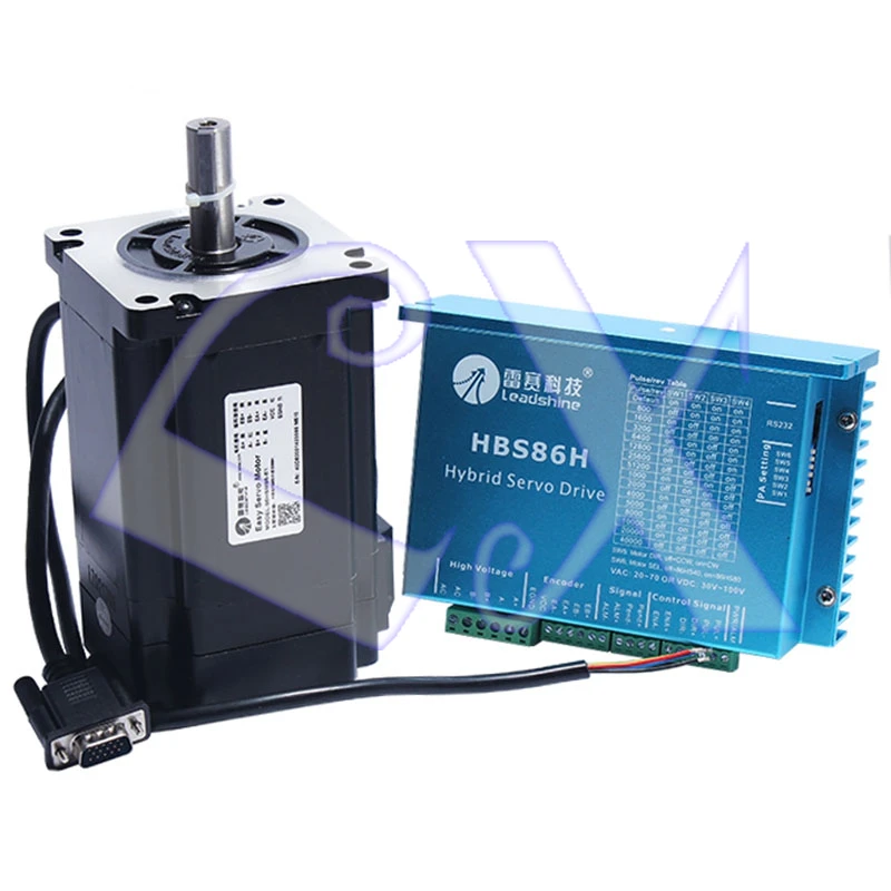 Оригинальный гибридный Серводвигатель Leadshine Nema24 3.0Nm 36VDC 429 oz. В замкнутом цикле 2 фазы 60HBM30-1000 + HBS86
Оригинальный гибридный Серводвигатель Leadshine Nema24 3.0Nm 36VDC 429 oz. В замкнутом цикле 2 фазы 60HBM30-1000 + HBS86