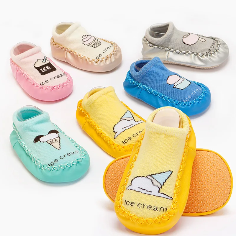 Ice Cream shoes socks Children Infant Cartoon Socks Baby Gift Kids Indoor Floor Socks Leather Sole Non-Slip Thick Socks DS19
Ice Cream shoes socks Children Infant Cartoon Socks Baby Gift Kids Indoor Floor Socks Leather Sole Non-Slip Thick Socks DS19