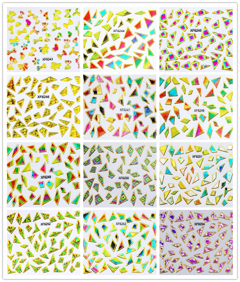 Purple Waterproof 3D nail Art Stickers Water Transfer DIY Irregular design Nail Tips Accessory Decoration Tool XF6254B
Purple Waterproof 3D nail Art Stickers Water Transfer DIY Irregular design Nail Tips Accessory Decoration Tool XF6254B
