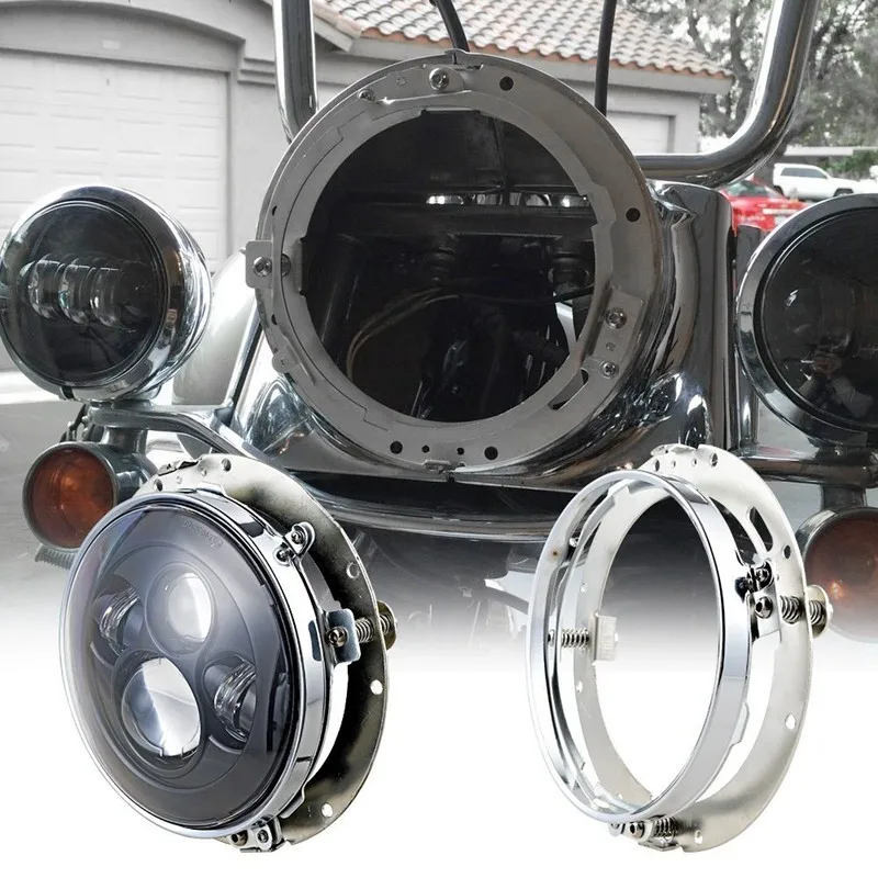 В продаже! 7 дюймовый Монтажный кронштейн для светодиодной фары мотоцикла|ring for|ring