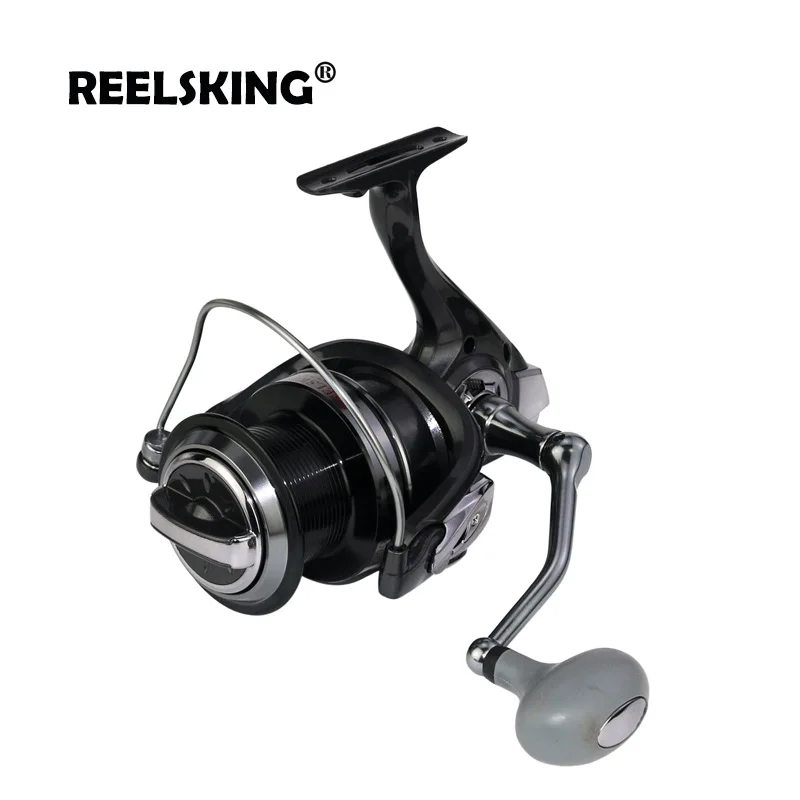 Рыболовная катушка REELSKING, макс. усилие фрикциона 18 кг, 3,8: 1, дальнее металлическое колесо с ЧПУ, для морской рыбалки в соленой воде
Рыболовная катушка REELSKING, макс. усилие фрикциона 18 кг, 3,8: 1, дальнее металлическое колесо с ЧПУ, для морской рыбалки в соленой воде