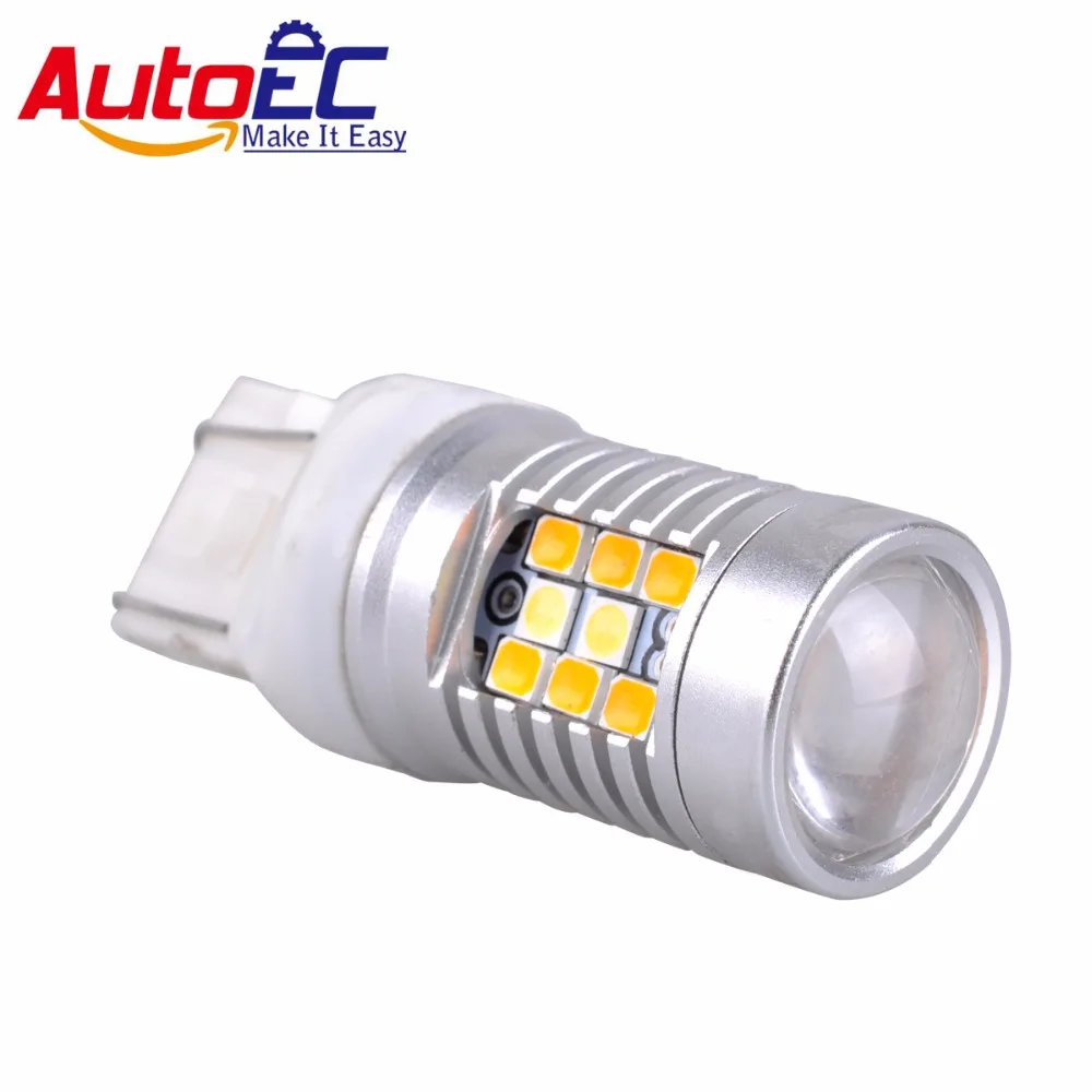 High Power 28-SMD 1157 7443 Dual-Color Switchback LED Bulbs For Front Turn Signal light
High Power 28-SMD 1157 7443 Dual-Color Switchback LED Bulbs For Front Turn Signal light