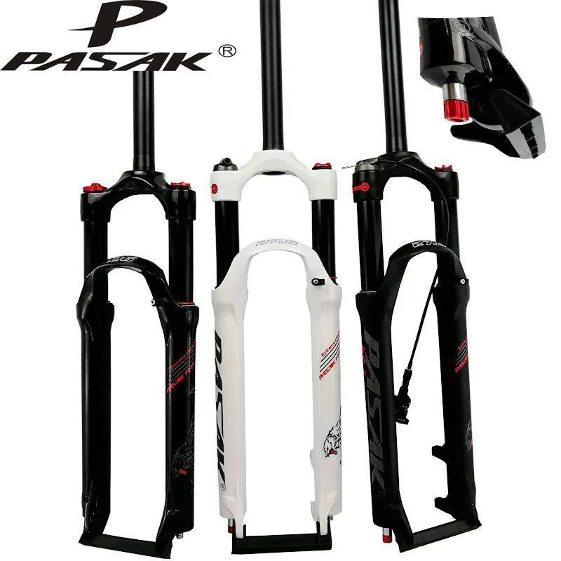 PASAK Mountain bicycle Fork 26in 27.5in 29 inch MTB bikes suspension fork air damping front fork remote and manual control HL RL
PASAK Mountain bicycle Fork 26in 27.5in 29 inch MTB bikes suspension fork air damping front fork remote and manual control HL RL