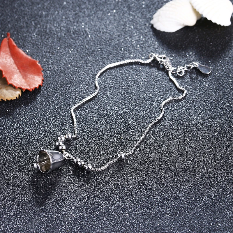 New arrival hot sell little bell style 925 sterling silver female anklets jewelry wholesale promotion ladies Christmas gift
New arrival hot sell little bell style 925 sterling silver female anklets jewelry wholesale promotion ladies Christmas gift
