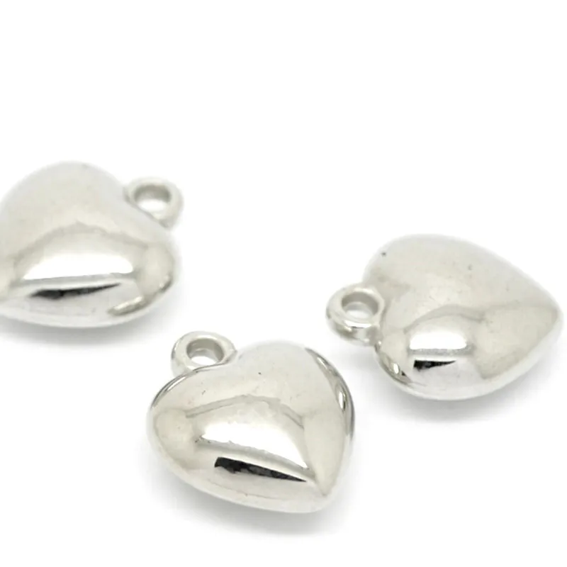 20Pcs Pendants CCB Heart Love Plastic Smooth Silver Tone For Charms Necklaces Jewelry DIY Findings 18x20mm( 6/8"x 6/8")
20Pcs Pendants CCB Heart Love Plastic Smooth Silver Tone For Charms Necklaces Jewelry DIY Findings 18x20mm( 6/8"x 6/8")