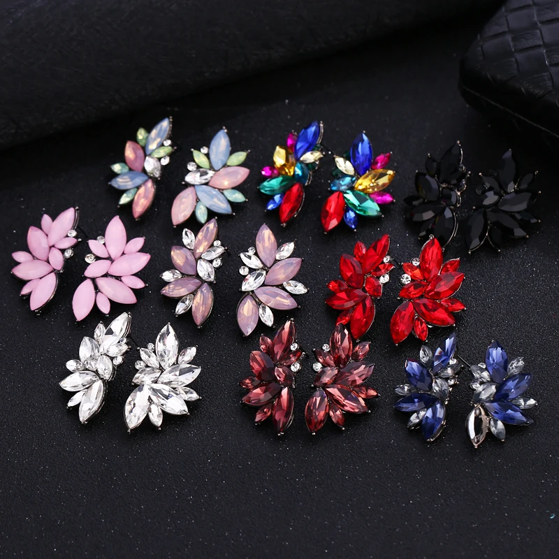 2019 Fashion Season New Simple Female Crystal Drop Earrings Red Blue Pink Delicate Cute Face-Slim Brincos For Women Jewelry Gift
2019 Fashion Season New Simple Female Crystal Drop Earrings Red Blue Pink Delicate Cute Face-Slim Brincos For Women Jewelry Gift