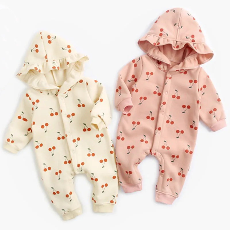 Baby Clothes Newborn Girl Rompers Princess Dress Winter Velvet Pants Baby Boy clothes Summer Long sleeve Solid Cherry Jumpsuit
Baby Clothes Newborn Girl Rompers Princess Dress Winter Velvet Pants Baby Boy clothes Summer Long sleeve Solid Cherry Jumpsuit