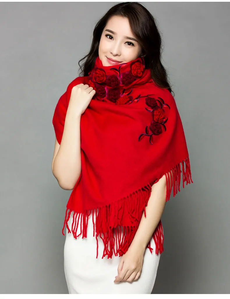 Brand Designer New Women Winter Scarf High Quality Warm Long Scarf Female Luxury Flower Embroider Wool Pashmina Shawl Scarves
Brand Designer New Women Winter Scarf High Quality Warm Long Scarf Female Luxury Flower Embroider Wool Pashmina Shawl Scarves