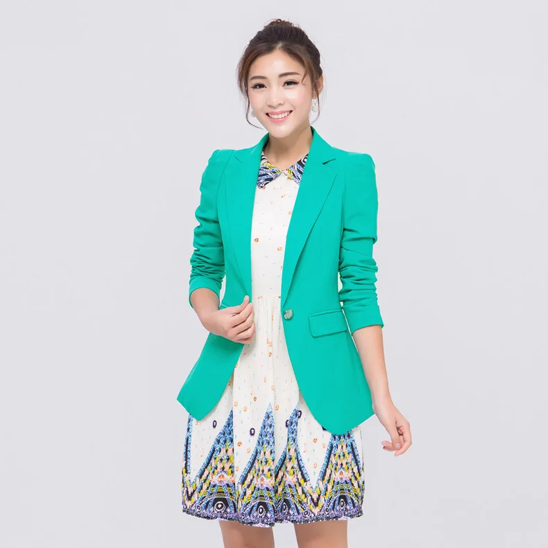 BIG 4XL SIZE Women Korean Fashion One Button Jacket Tops Lady Female Plus Large OL Suit Wear to Work Business Outwear Brand Coat
BIG 4XL SIZE Women Korean Fashion One Button Jacket Tops Lady Female Plus Large OL Suit Wear to Work Business Outwear Brand Coat