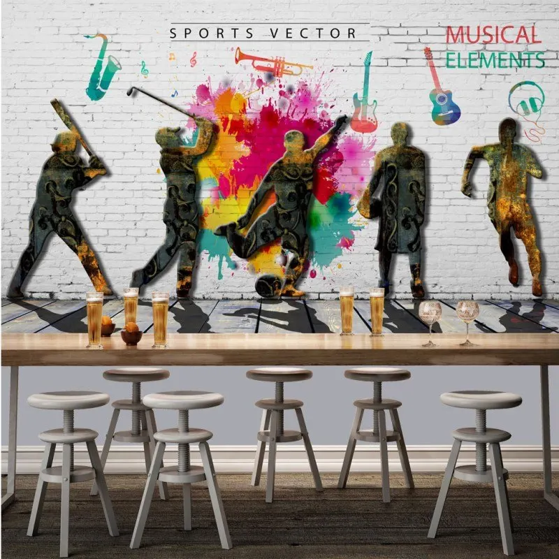 Dropship Colomac 3d Brick Wallpaper Fashion Graffiti Sports Music Themed Vintage Wallpaper Photo Wall Mural Papel Para Pared
Dropship Colomac 3d Brick Wallpaper Fashion Graffiti Sports Music Themed Vintage Wallpaper Photo Wall Mural Papel Para Pared
